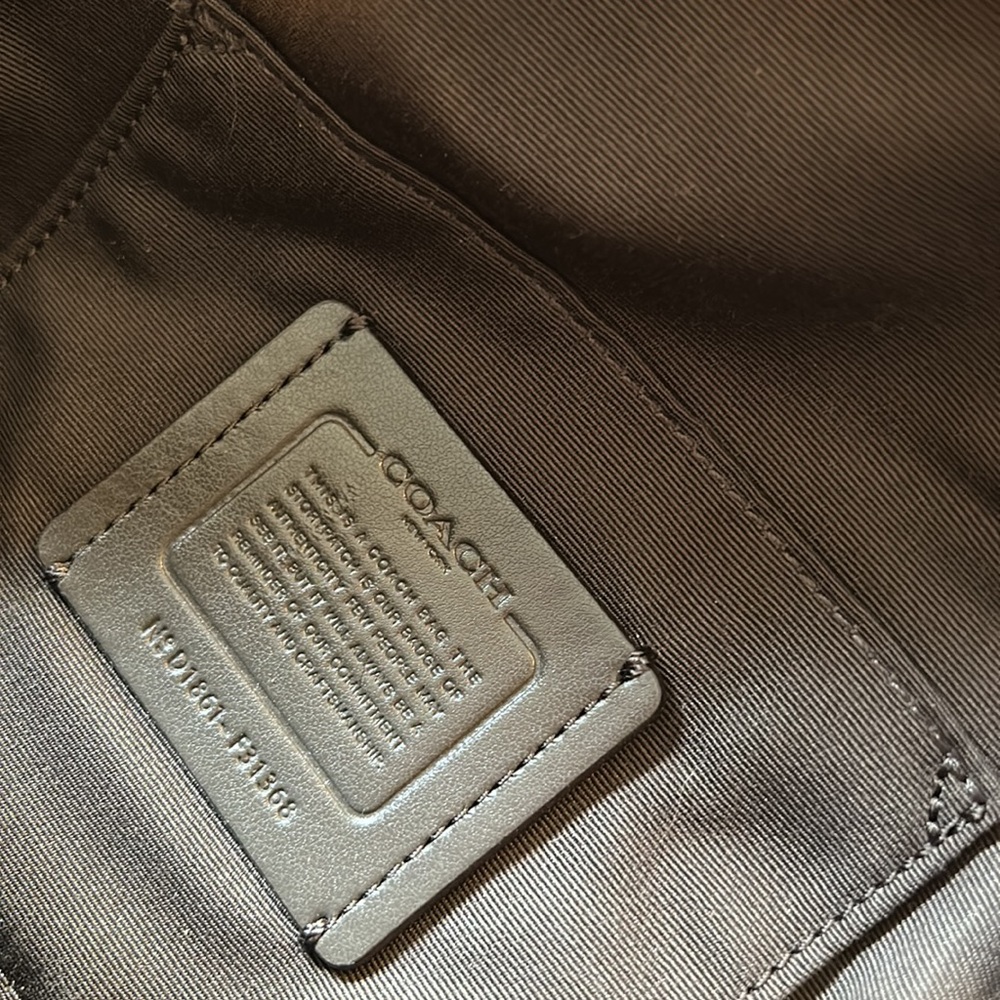Coach mini leather backpack - Picture 5 of 5
